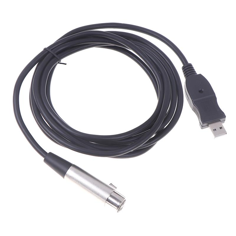 Usb Microphone Cable  Microphone Cable Computer Usb To Xlr Microphone Connect Computer Cable Audio Cable Adapter