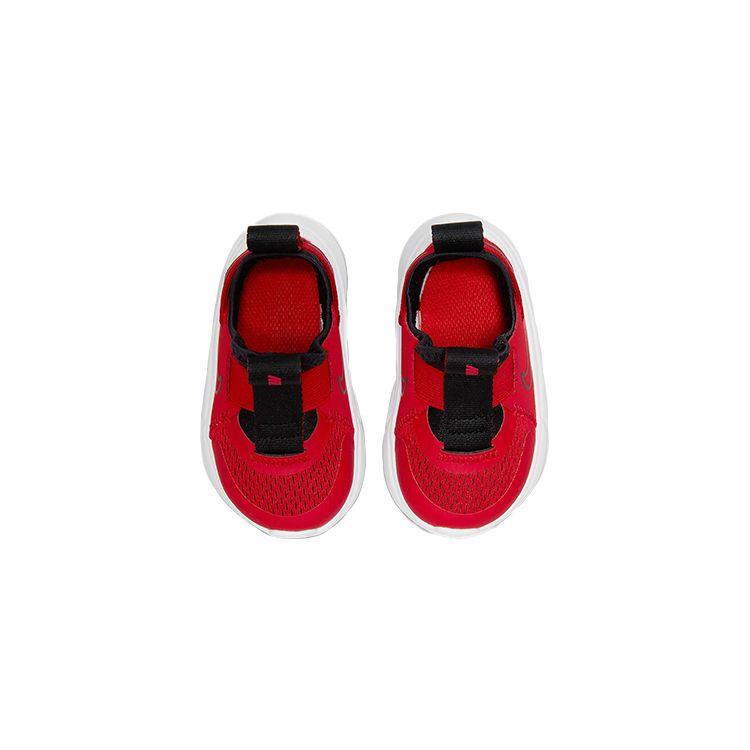 Nike Flex Plus TD University Red Black Baby Sneakers White CW7430-600