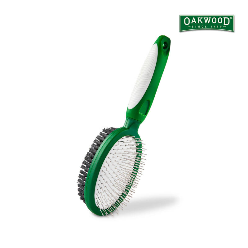 Pet Double-Sided Brush - Pin-Shaped & Soft Bristles 04510