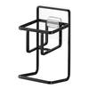 Yamazaki Jitsugyo Film Hook Sponge & Bottle Holder Black Body: Approximately W7 X D7 X H13.5cm (Film Hook Not Included) Tower Sponge Holder Easy To