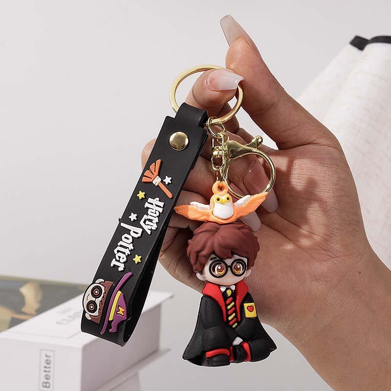 Cartoon Harry Potter Keychain Magic Book Academy Doll Pendant Men's And Women's Backpack Pendant Gift
