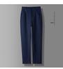 Women's High-Waisted Slim-Fit Straight-Leg White Pants for Summer