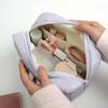 Women Padded Makeup Bag Portable Cosmetic Organizer Waterproof Zippered Handbag Toiletry Pouch for Girls Travel Home Use