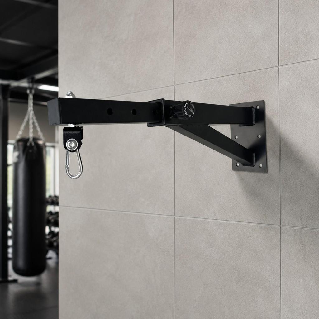Triangular Support Heavy Bag Wall Mount Heavy-Duty for Garage, Home Gym Users