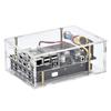 Acrylic Case for X830 V2.0 3.5 SATA HDD Hard Disk Drive Storage Expansion Board Raspberry Pi 3B+ / 3B / 2B