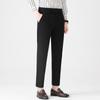 Light luxury men's small trousers autumn light business men's trousers high-quality color spun elastic casual trousers