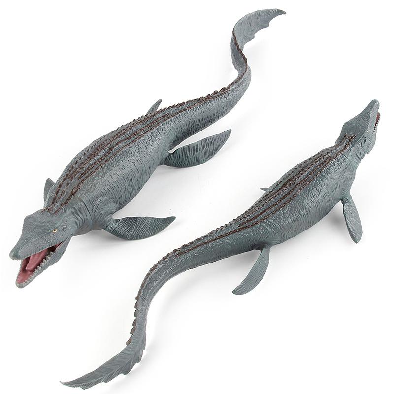 Simulation Children'S Cognition Simulation Ocean Dinosaur Animal Mosasaur Model Marine Biological Static Ornament Toy