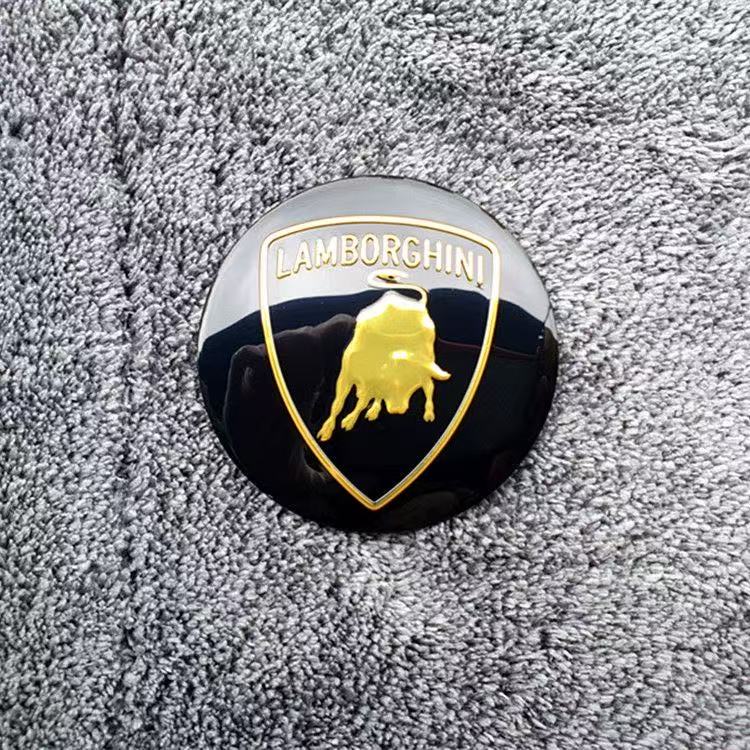 

Декоративные наклейки и маркировка для колес 1 шт. Модификация ступицы колеса модификация рулевой колонки с логотипом Lamborghini Аксессуар 56mm