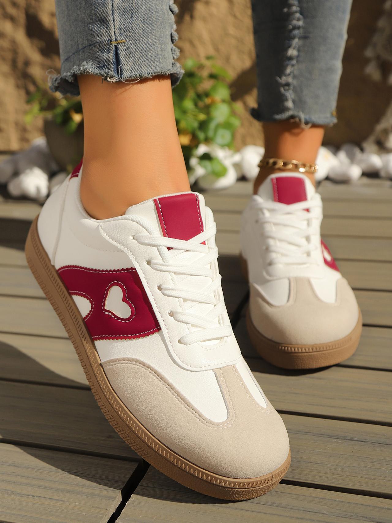 

Модная женская обувь 2025 Новая модная повседневная обувь Женская обувь для ходьбы на открытом воздухе Кроссовки Женская удобная обувь 35 красный