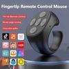 Smart Fingertip Ring Remote Control  Automatic Page Turner Browsing Mouse Wireless Bluetooth For Mobile Selfie Mice Selfie Video