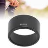 Lens Hood Fit for EF 50mm FCelsius1.4 USM Camera Lens Black ABS   Mount Lens Shade Compatible with 58mm Lens Protector Filter