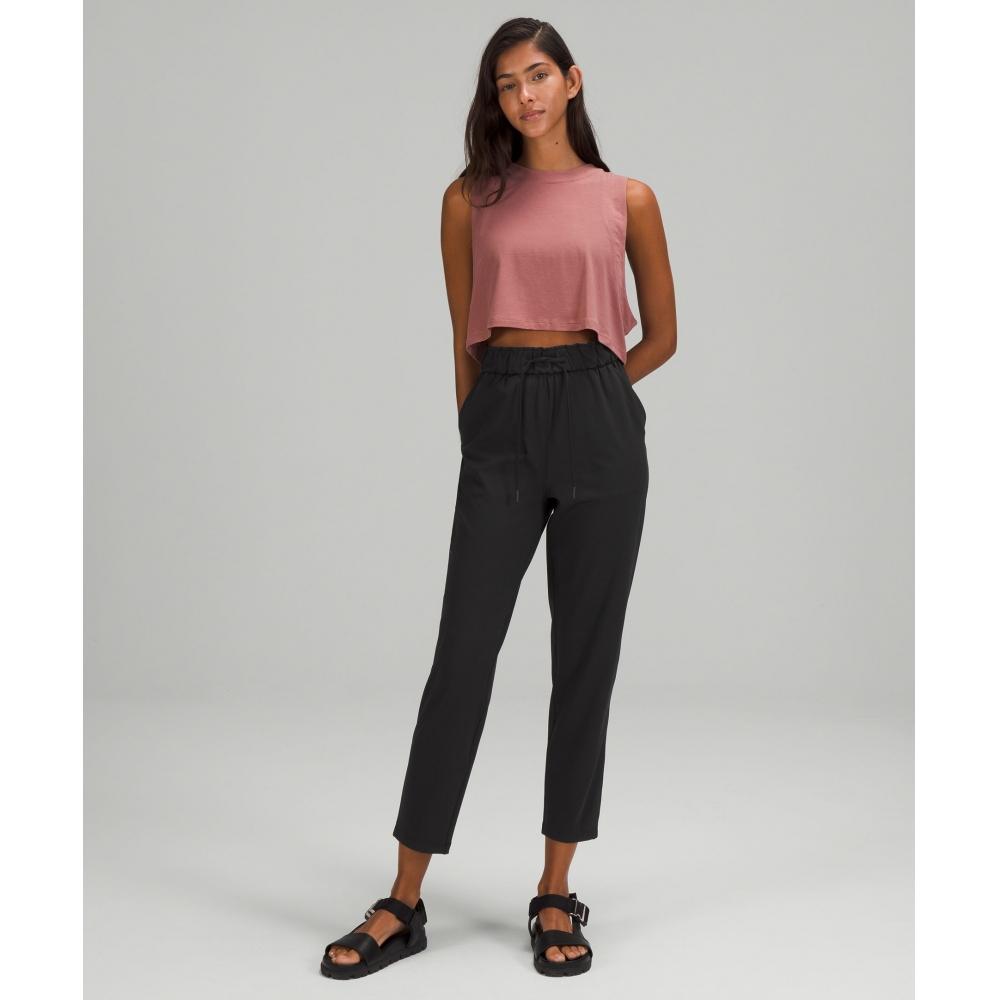 Lululemon Stretch High Rise Pant 7 8 Length Black