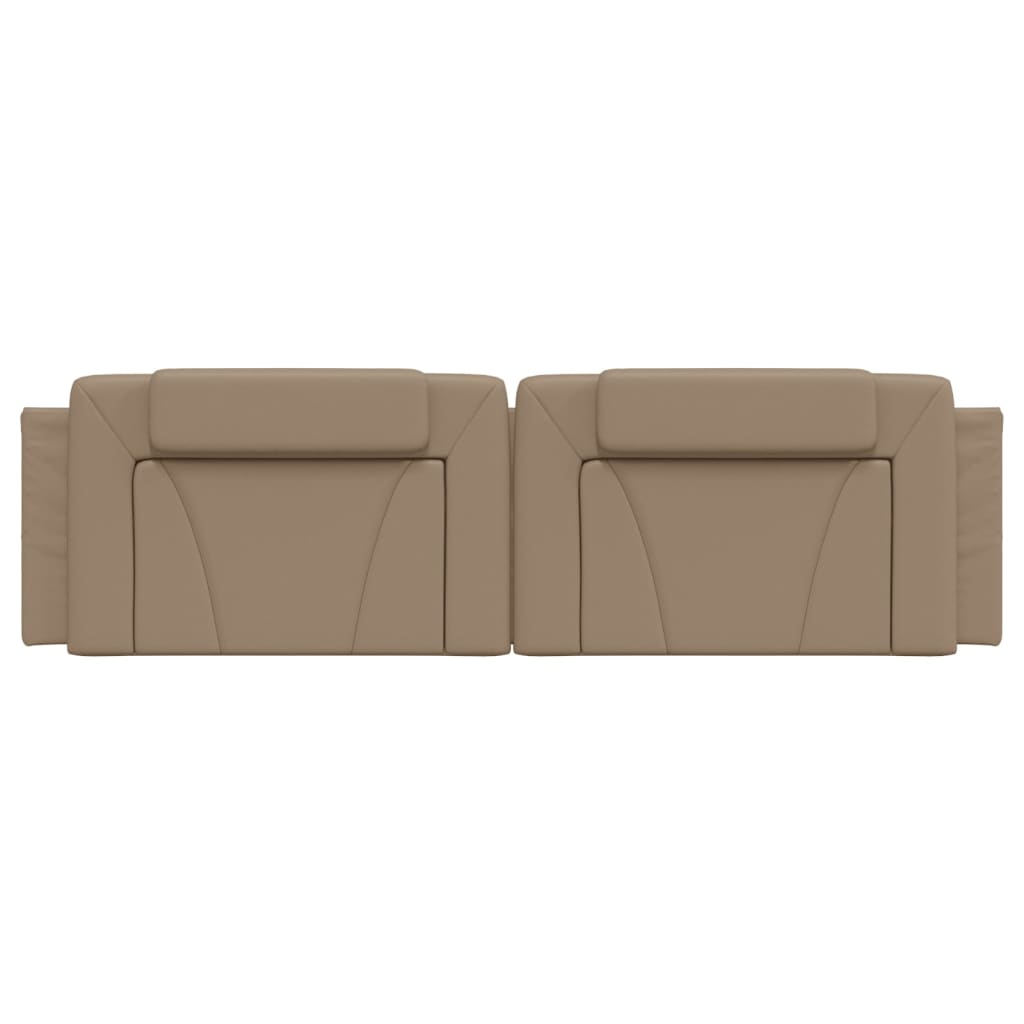 Vidaxl Headboard Pillow, Cappuccino, 180 Cm, Faux Leather