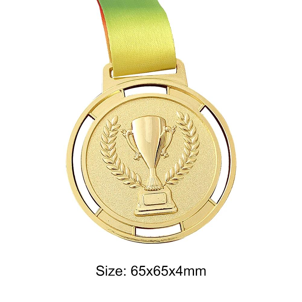 Gold Silver Bronze Award Medal Winner Reward Football Competition Prizes Award Medal for Souvenir Gift Outdoor Sport Kids Toys