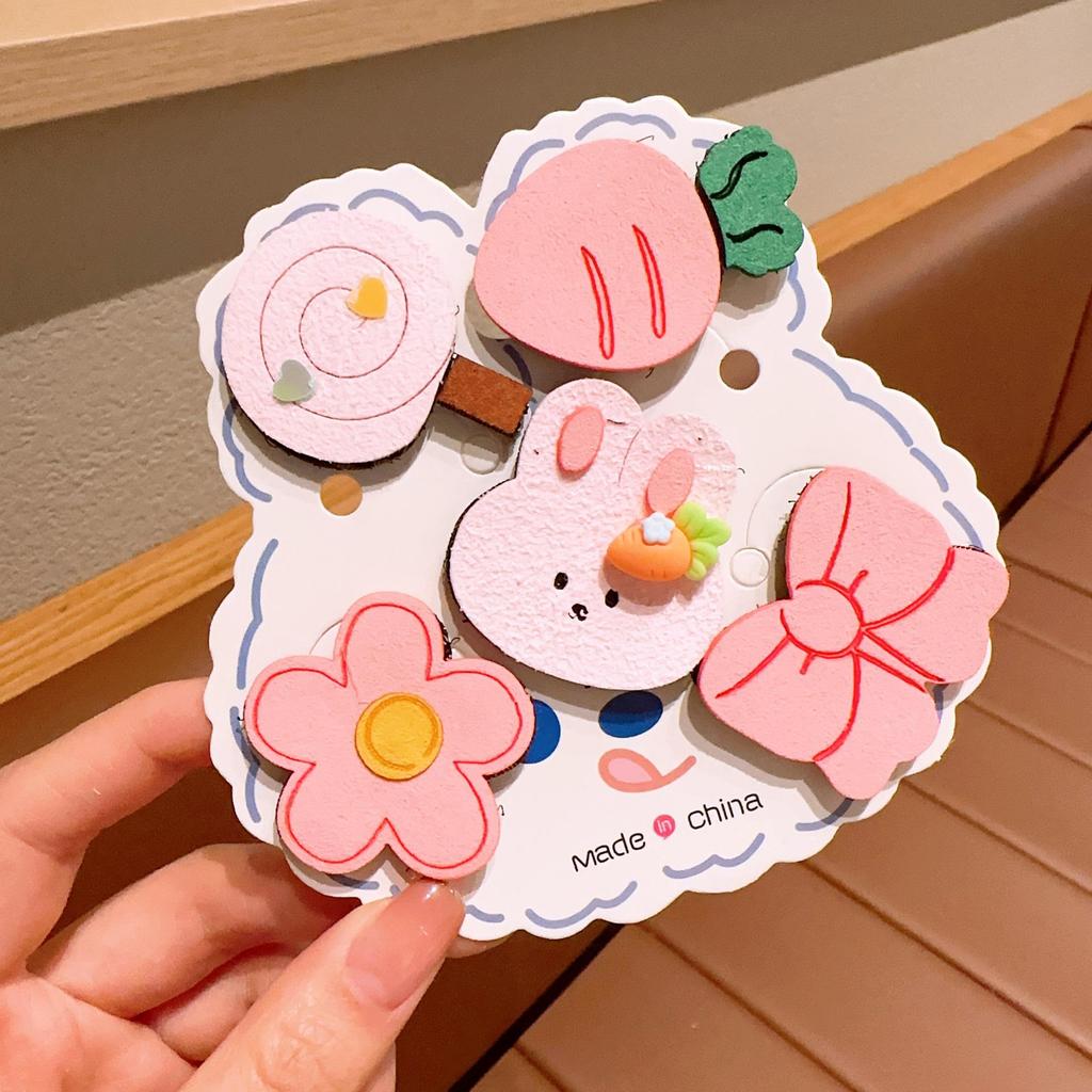 Children's Velcro Bangs Adhesive Hair Patch - Frizzy Baby Hair Headwear Accessory.