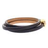 Loewe J242TWLX03 S pulseira preto Pele de bezerro/Latão Mulher