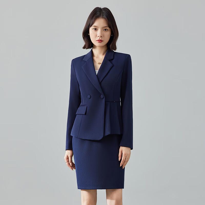 Women's Professional Blazer Suit Set