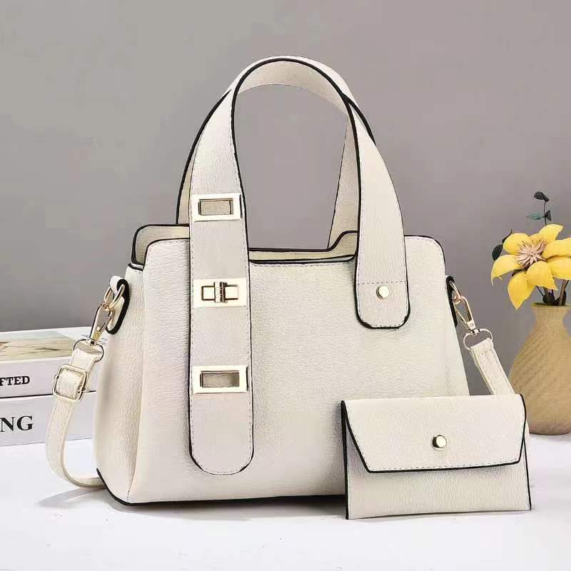 

Handbag Latest Fashion Son Mother Simple Color Mother Bag Explosion Big Capacity Senior Sense Crossbody Bag Durable Material .