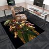 1pc Power Rangers Green Ranger Anime Cartoon Design Office Chair Mat Non-Slip Carpet for Home Decor, Suitable for All Seasons.Y026