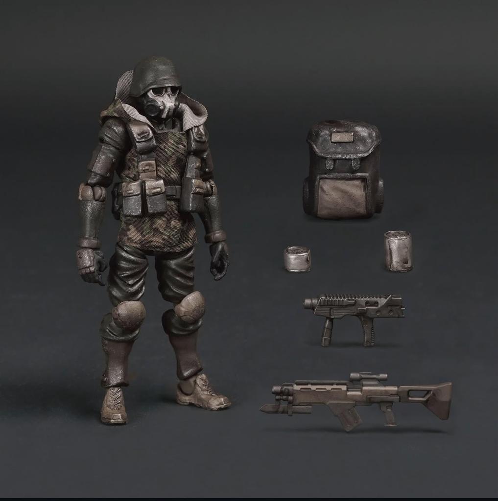 Acid Rain World FAV-C04 Marine Infantry, 1/18 Scale Pre-painted Articulated Military Figure (The Last Line of Defense) by TOYS ALLIANCE