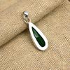 Green Onyx Gemstone 925 Sterling Silver Jewelry Handmade Pendant For Thanksgiving