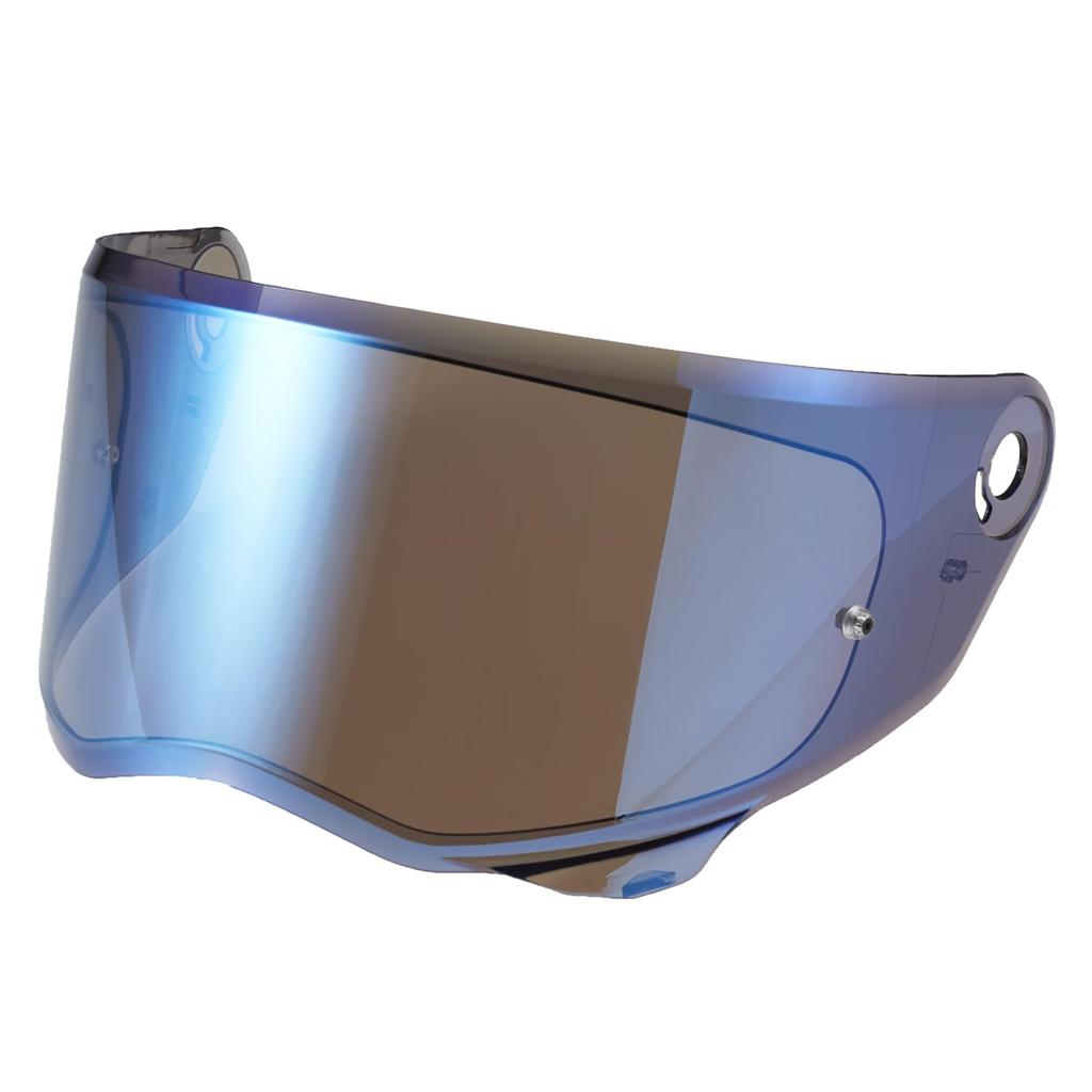 HJC HELMETS Motorcycle Helmet, Genuine V10 Pinlock Mirror Shield, Blue, HJP292