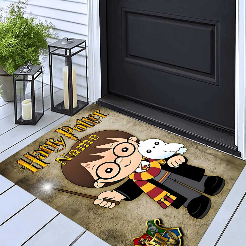 Warner Bros. Film (17) Personalizza il tuo tappeto con nome, cuscino per sedia da ufficio, regalo per camera da letto, soggiorno di casa.