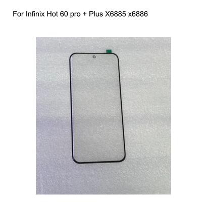 Infinix Hot 60 pro + Plus X6885 x6886 için ön LCD Cam Lens dokunmatik Ekran Panel Dış Ekran Camı flex olmadan