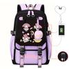 Cartoon Pink Rabbit Children'S School Bag Elementary School Girls Large Capacity Japanese Girls Backpack