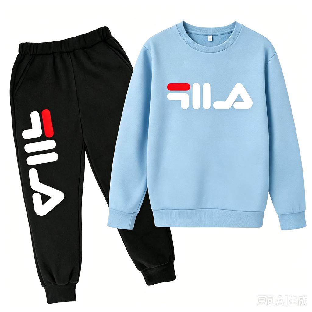 2025 Frühling und Herbst Kinder Jungen und Mädchen Lässiges Sportoberteil + Hose 2-teiliges Mädchen-Anzug 3-14 Jahre Outdoor Jogginganzug