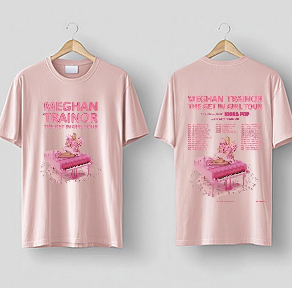 Meghan Trainor The Get In Girl Tour 2026 North America T-shirt Unisex T-Shirt S