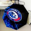 1PC Arema Football club Printed Umbrella Folding umbrella, automatic umbrella 8-Frame for Travel, camping Fan gifts Christmas Gifts