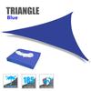 Vela Sombrilla Triangular Impermeable Grande de 7M/5M/3M/2M para Jardín Exterior Patio Toldo Tiendas Piscina Tela Protectora Solar