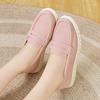 Women's Loafers Moccasins Black Pink Sneakers Casual Walking Shoes