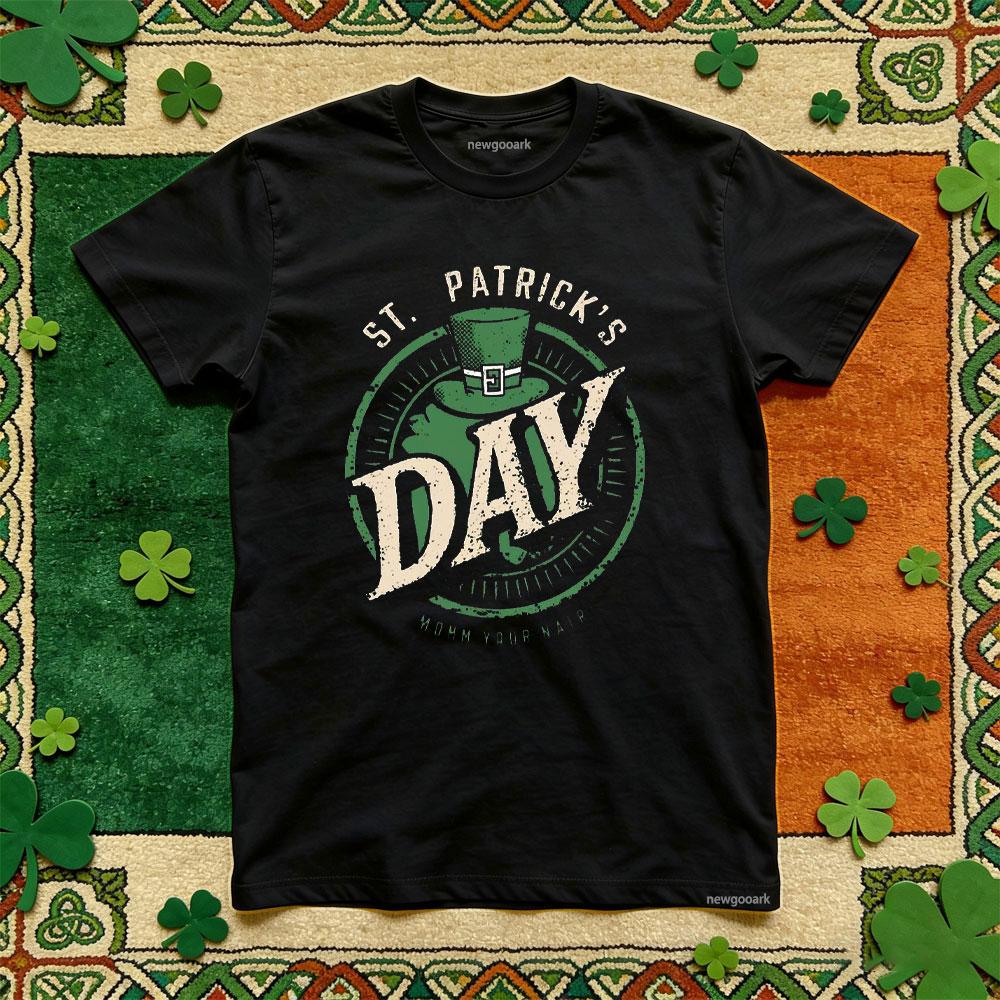 317 St Patricks Day Shamrock TShirt Women Unisex Casual Cotton Graphic T Shirts Oneck Shirt Unisex Adult Shortsleev