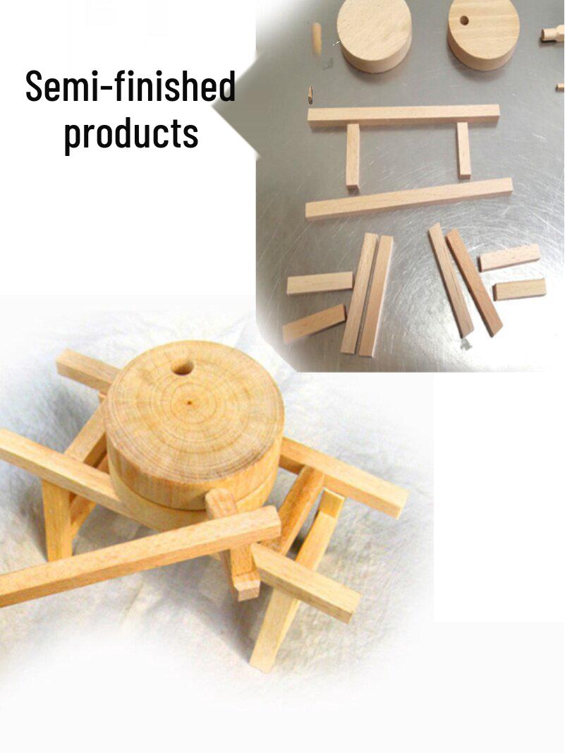 

Interlocking Model Making Tool Kit: Semi-Finished Handicraft and Toy Assembly Crank Accessories Other