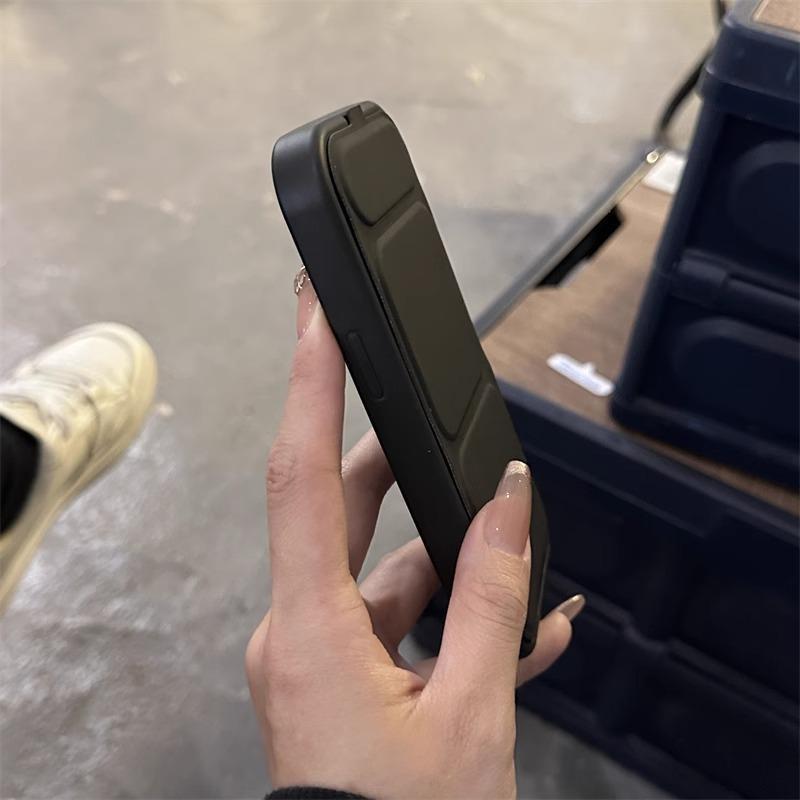 Husă inovatoare din piele pentru telefon pentru iPhone 17 16 15 14 13 12 11 Pro Max cu margine laterală pentru suport Magsafe, husă moale din silicon, rezistentă la șocuri