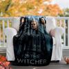 The Witcher Flannel Blanket Soft Warm All-Season Throw, Design for Camping, Car Travel, Hiking Sofa, Bed, Office Perfect Gift for Parties