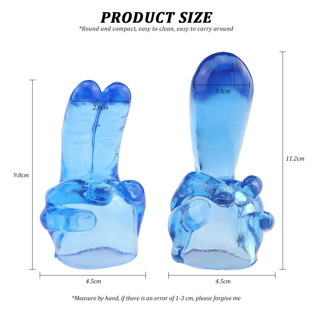 Head Covers AV Rod Head Cap Magic Wand Attachment AV Stick Vibrator Accessory Sex Shop Sex Toys For Couples Vibrator