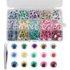 600/900PCS/box Black/Color Plastic Safety Eye for Doll Toy DIY Set Crafts Animal Toy Eye for Doll Decoratives Supply