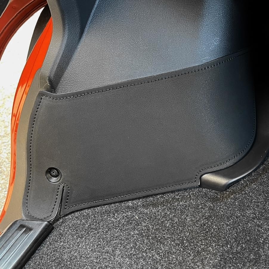 CGP Kick Guard Panel, PU Leather, for S700 Series Atrai and Hijet Cargo, S700V/S710V, HN12-D4602BK
