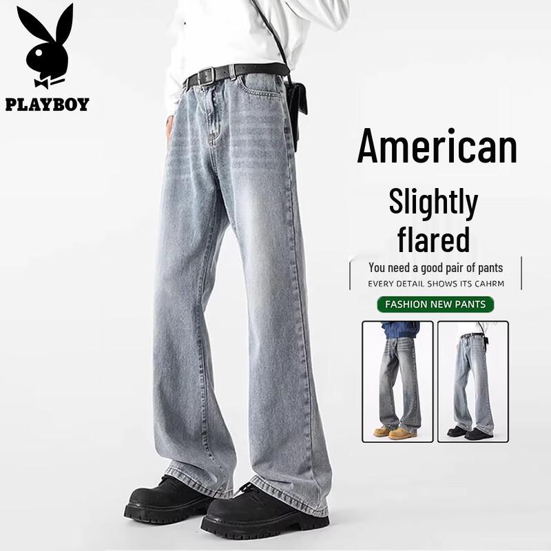 Playboy Men s Loose Straight Fit Casual Jeans 2XL