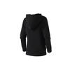 adidas Sweatshirts Unisex Black Hooded Moderate Cardigan DP2414