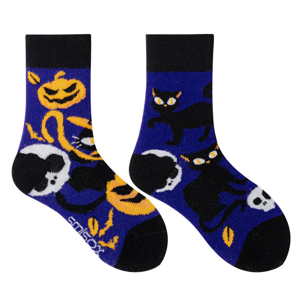 Children's Asymmetrical Cartoon Mid-Calf Socks - Colorful Parent-Child Style, Trendy Fashion for Kids