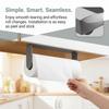 Self Adhesive Paper Towel Holder Under Cabinet Acrylic Paper Towel Rack  Home Office