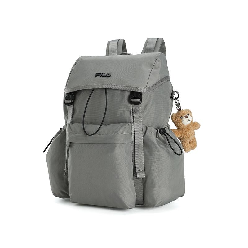 New FILA ORIGINALE Fabric Backpack Unisex Algae Gray Green F13U529134FKK