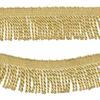 WANDIC Fringe 13M Polyester Metallic Fringe Trim for and Crafts Trim, Curtains, Sofas,