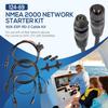 124-69 NMEA Network Starter Kit,NMEA 2000 Node Terminators, NMEA2000 Connection with T Connector Replace OEM 124-69