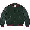 Cross Varsity Jacket Dark Green