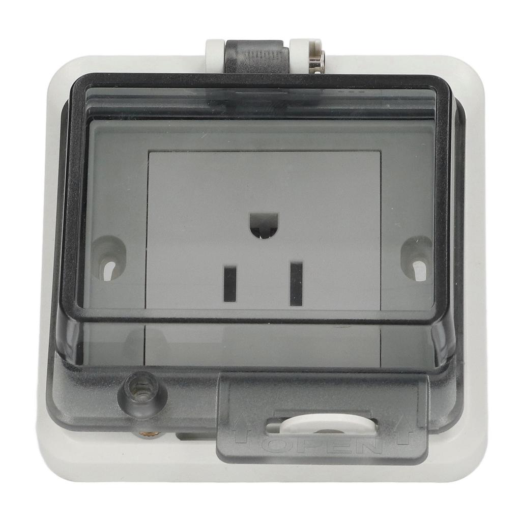 IP66 Waterproof US Standard Socket Sturdy No Deformation Electrical Socket 127V 15A